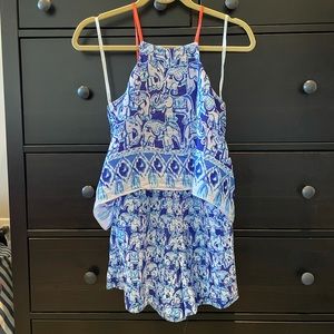 Lilly Pulitzer elephant romper